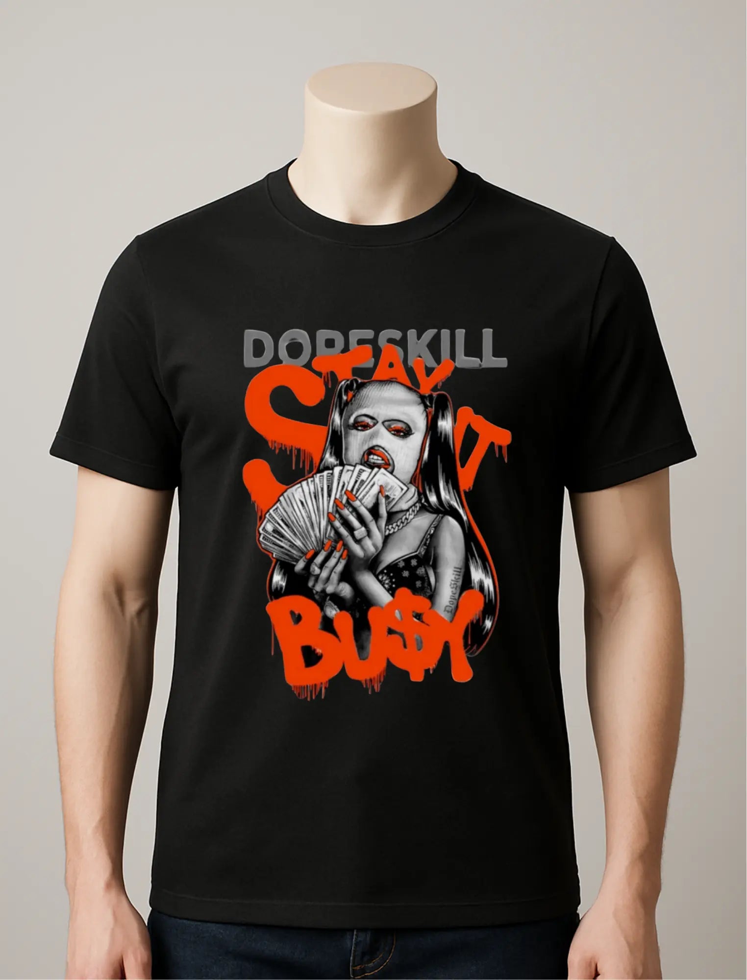 ¨Busy¨ T-shirt T.M Prints