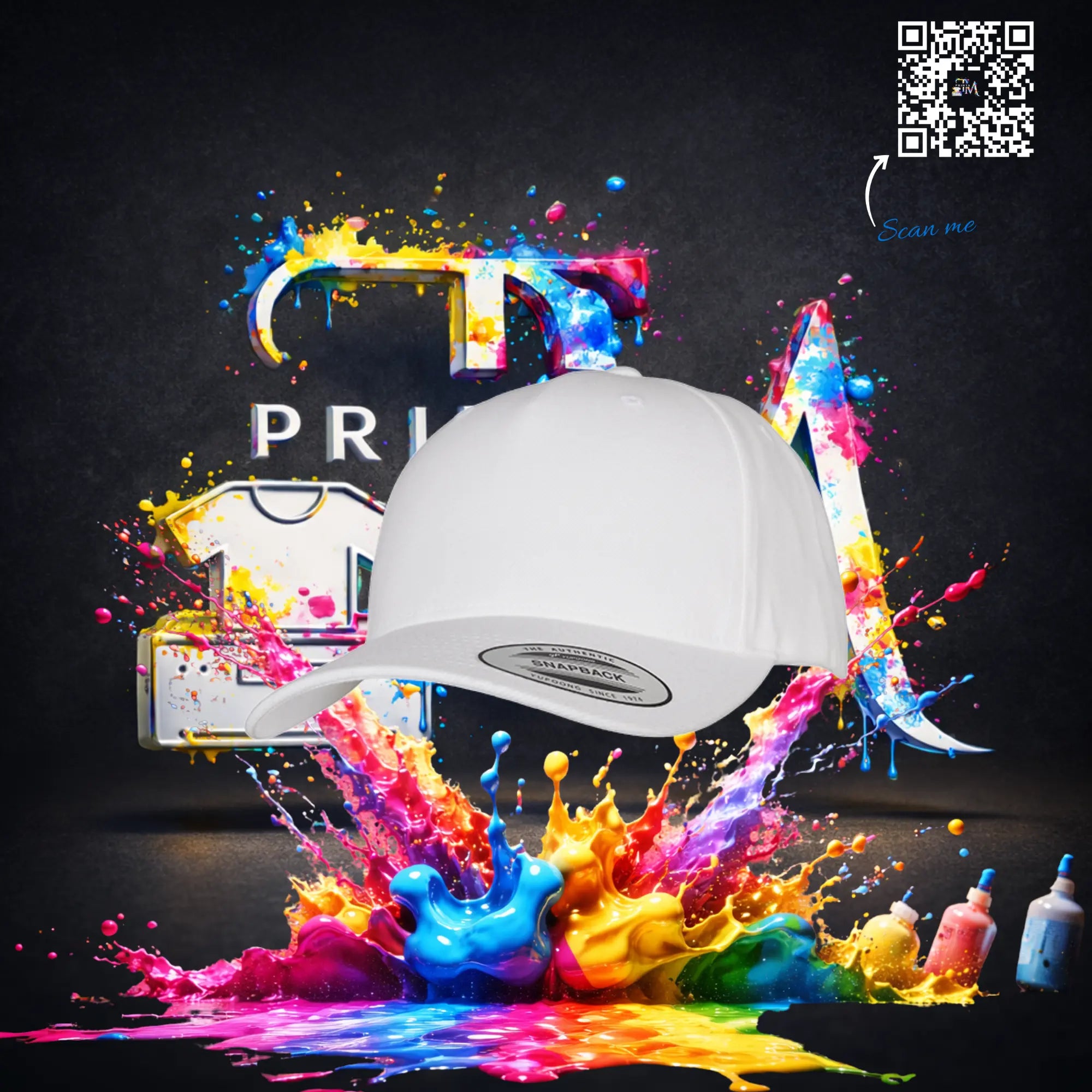 Casquette SnapBack personnalisable - T.M Prints