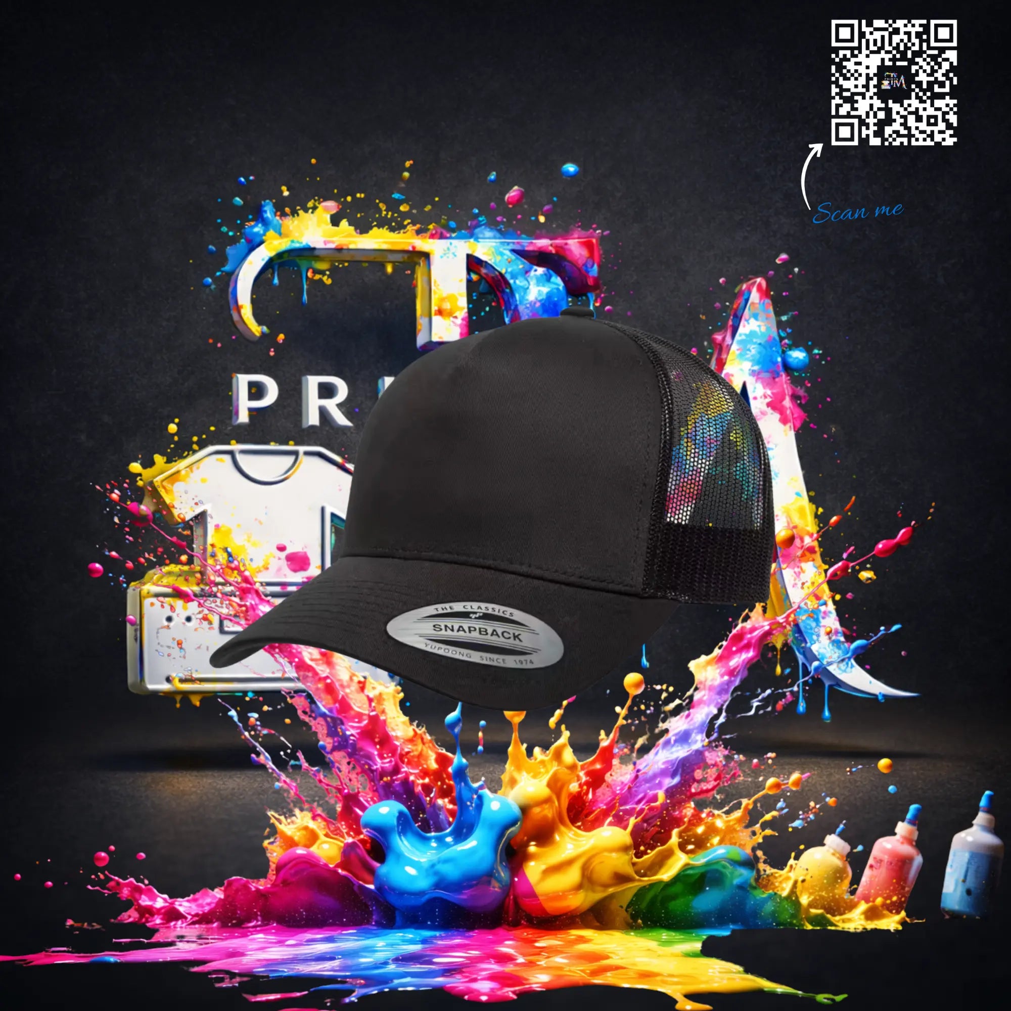Casquette SnapBack personnalisable - T.M Prints