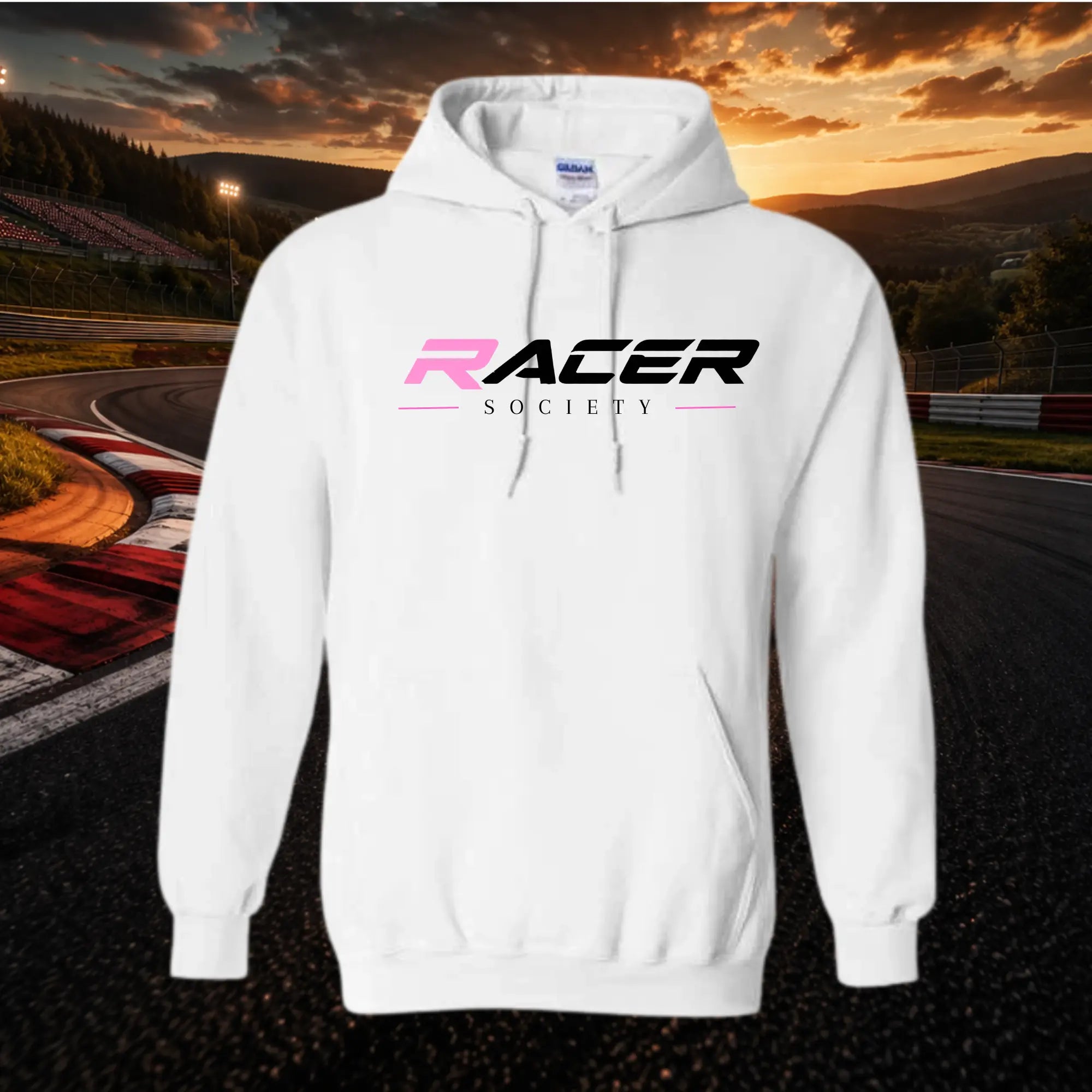 Hoodie « racer society » T.M Prints