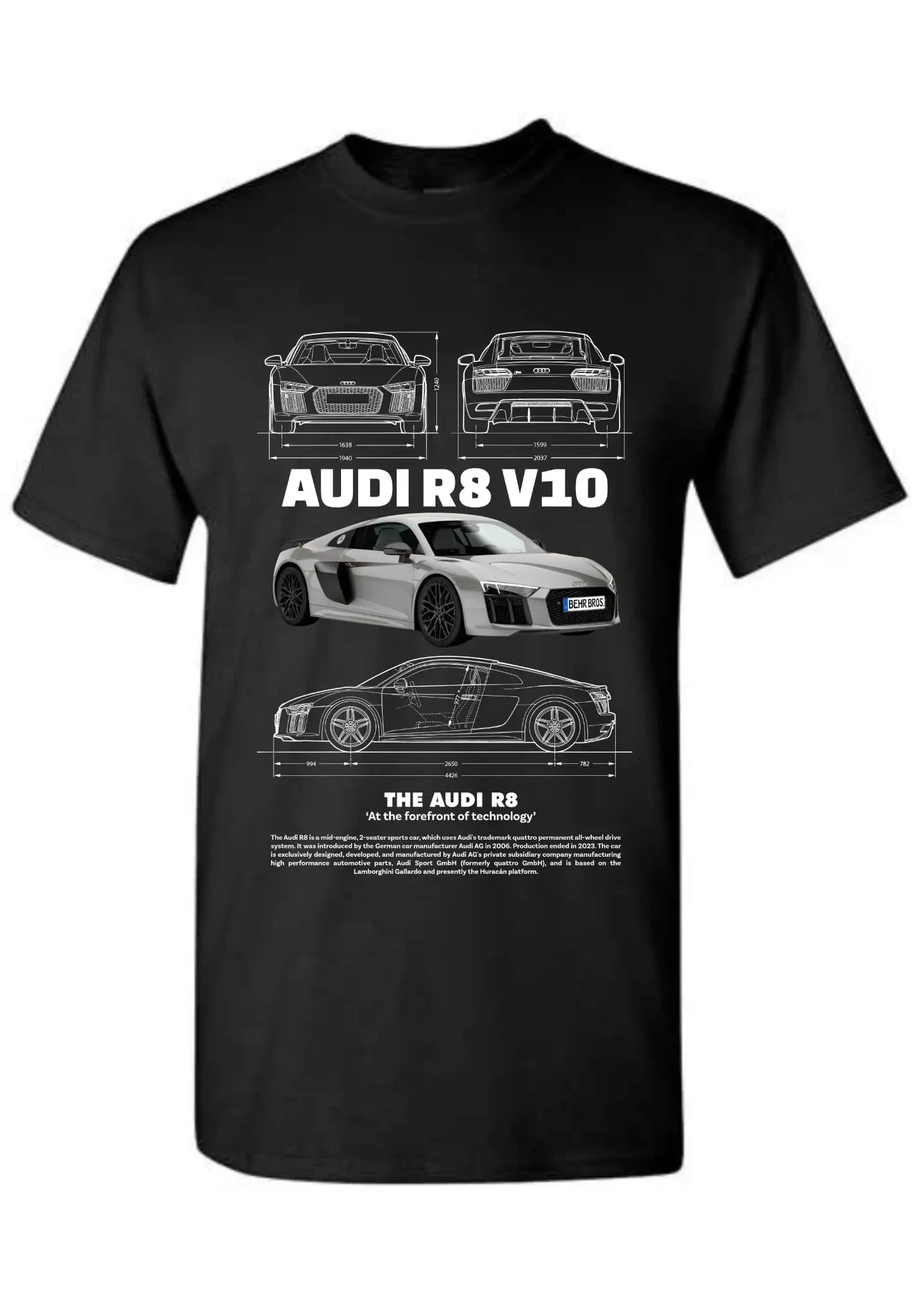Audi r8 v10 T.M Prints