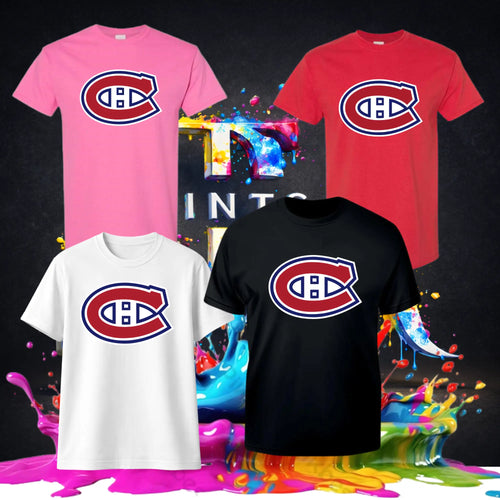 T-shirt Canadien de Montréal T.M Prints